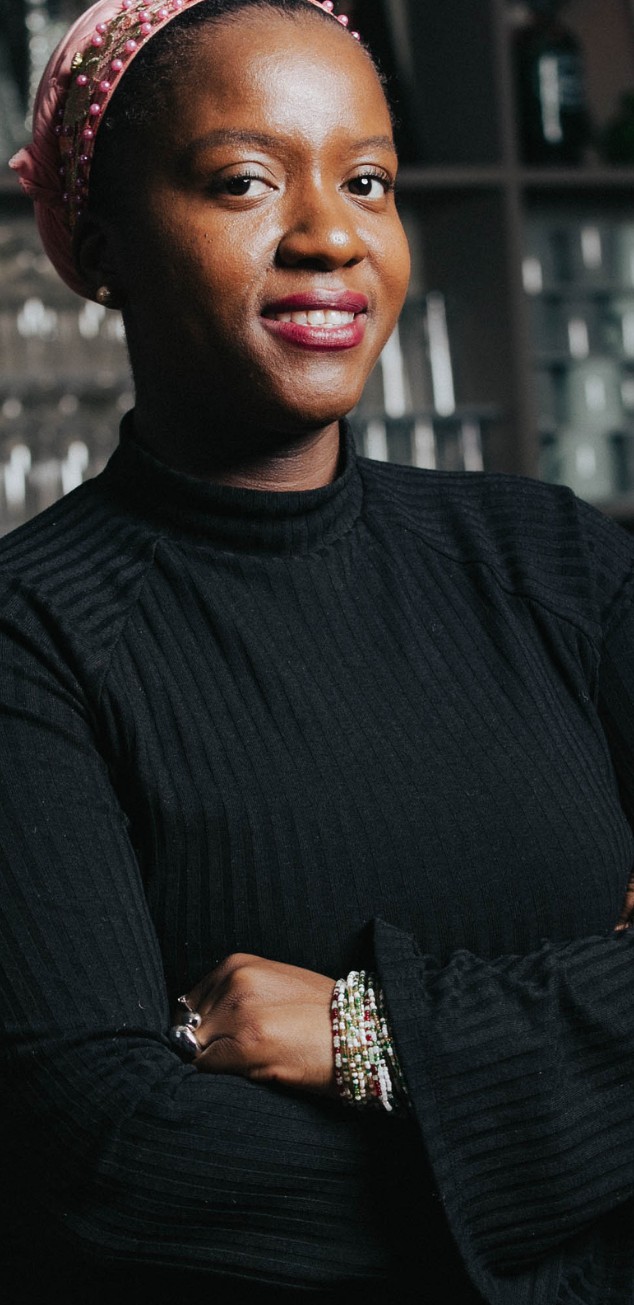 Mahawa Kamara, Founder of Connoisseur Consults Sierra Leone and Lead Architect of DCBF